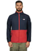 Geographical Norway Fleecejacke in Dunkelblau/ Rot