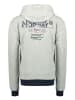 Geographical Norway Bluza w kolorze czerwono-szaro-granatowym