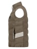 Geographical Norway Kamizelka zimowa "Vincennt" w kolorze khaki