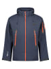 Geographical Norway Kurtka softshellowa "Tezip" w kolorze granatowo-pomarańczowym