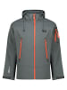 Geographical Norway Softshelljas "Tezip" grijs/oranje