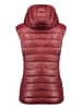 Geographical Norway Doorgestikte bodywarmer "Annecy" rood