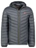 Geographical Norway Steppjacke "Carliti hood" in Grau