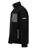 Geographical Norway Fleecejacke "Urock" in Schwarz/ Grau
