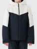 4F Ski-/snowboardjas donkerblauw/wit