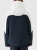 4F Ski-/snowboardjas donkerblauw/wit