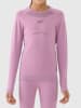 4F 2-delige thermo-ondergoed set lichtroze