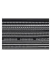 EXCELSA Badmat "Etnico" zwart/wit - (L)52 x (B)80 cm