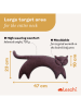 Leschi Wärmekissen "Katze Clara" in Lila - (B)47 x (H)23 x (T)4 cm