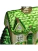 Kersten Ozdoba choinkowa "Christmas Cottage" w kolorze zielonym - wys. 12 cm