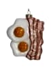 Kersten Ozdoba choinkowa "Egg Bacon" ze wzorem - wys. 10 cm