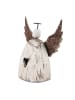 Clayre & Eef Decofiguur "Engel" wit - (B)11 x (B)11 x (D)5 cm