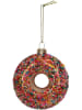Kersten Christbaumkugel ''Donut'' in Bunt - (H)10 cm