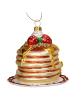 Kersten Ozdoba choinkowa "Pancake Stack" ze wzorem - wys. 10 cm