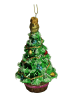 Kersten Baumschmuck "Christmas Tree" in Grün - (H)15 cm
