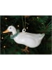 Kersten Ozdoba choinkowa "Goose" w kolorze białym - wys. 14,5 cm