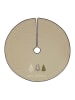 Butter Kings Kerstboomrok "Tiny trees" beige - Ø 130 cm
