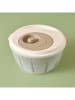 BELLA MAISON Salatschleuder ''Adapt'' in Weiß/ Beige - (H)14,2 x Ø 25,6 cm