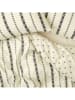 BELLA MAISON Bettwäsche-Set in Creme/ Grau - (L)220 x (B)200 cm