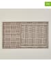 BELLA MAISON 2er-Set: Badematten ''Sharlett'' in Beige/ Grau