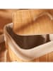 BELLA MAISON Wäschekorb ''Fonte'' in Beige - (B)40 x (H)61 x (T)30 cm