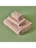 BELLA MAISON 2-delige set: gastendoeken "Ruby" beige - (L)30 x (B)30 cm