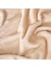 BELLA MAISON Bettüberwurf ''Shelly'' in Creme - (L)220 x (B)200 cm