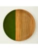 BELLA MAISON Serveerplateau "Trina" bruin/groen