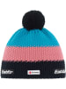 Eisbär Mütze "Star" in Pink/ Blau/ Schwarz