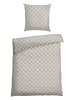 Schiesser Komplet pościeli renforcé "Rin" w kolorze szarym