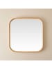 BELLA MAISON Wandspiegel "Allure" in Eiche - (B)60 x (H)60 cm