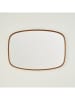 BELLA MAISON Wandspiegel "Cloudy" in Walnuss - (B)62 x (H)88 cm
