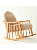 BELLA MAISON Schaukelstuhl "Alen" in Beige - (B)67 x (H)75 x (T)85 cm