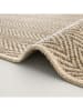 BELLA MAISON Baumwoll-Teppich "Napa" in Natur