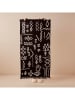 BELLA MAISON Omkeerbaar tapijt "Hiyeroglif" zwart/wit