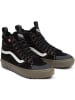 Vans Leren sneakers ''SK8-Hi'' zwart