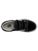 Vans Leder-Sneakers "Old Skool" in Schwarz/ Braun