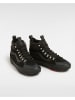 Vans Leder-Sneakers in Schwarz
