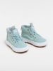 Vans Leder-Sneakers "MTE SK8-Hi Zip" in Hellblau