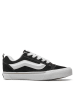 Vans Leder-Sneakers "Knu Skool" in Schwarz