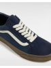 Vans Leren sneakers "Old Skool" donkerblauw