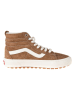 Vans Leren sneakers lichtbruin