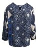 Milano Italy Bluse in Dunkelblau