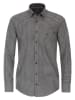 CASAMODA Hemd - Casual fit - in Schwarz/ Grau