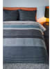 Beddinghouse Komplet pościeli flanelowej "Menno" w kolorze niebieskim