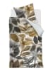 Beddinghouse Satijnen beddengoedset "Amazonia" lichtbruin/grijs
