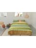 Beddinghouse Beddengoedset "Hilla" groen/bruin