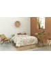 Beddinghouse Satijnen beddengoedset "Olivia" beige/groen