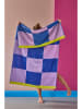 Beddinghouse Strandtuch "Mahe" in Lila/ Blau