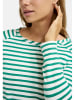 Smith & Soul Longsleeve in Grün/ Weiß